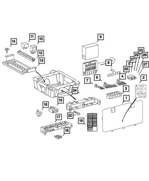 2006 dodge 2500 fuse diagram
