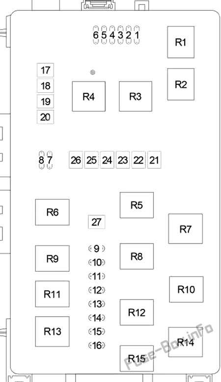 2006 dodge magnum sxt fuse box diagram
