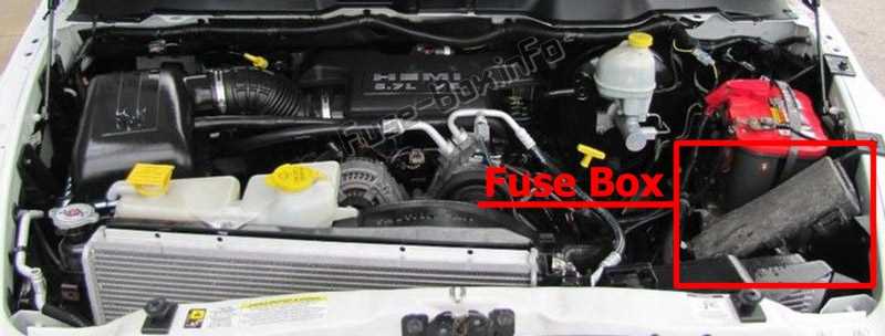 2006 dodge ram 2500 diesel fuse box diagram