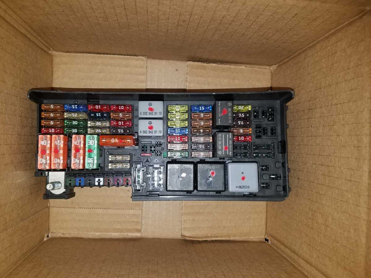 2006 mercedes benz ml350 fuse box diagram
