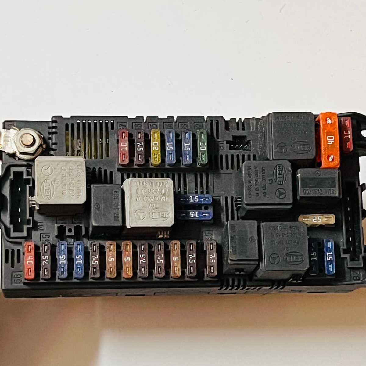 2006 mercedes cls500 fuse box diagram