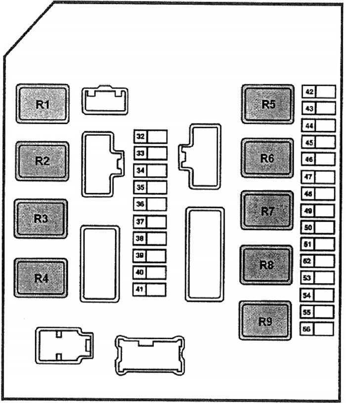 2006 nissan xterra fuse box diagram