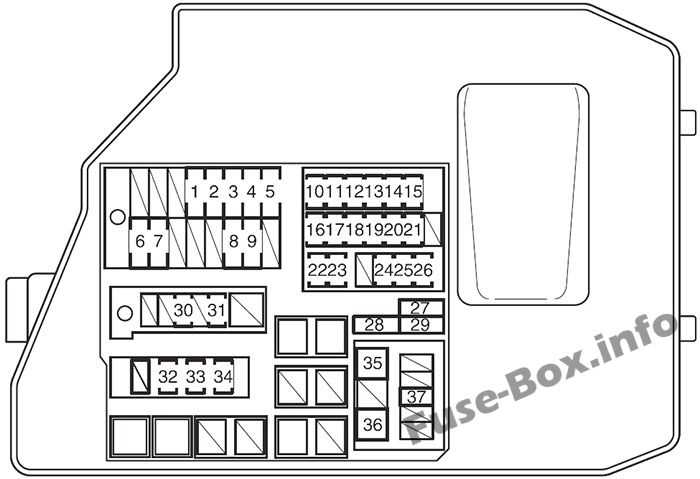 2006 pontiac vibe fuse box diagram