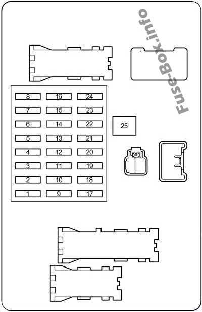 2007 4runner fuse box diagram