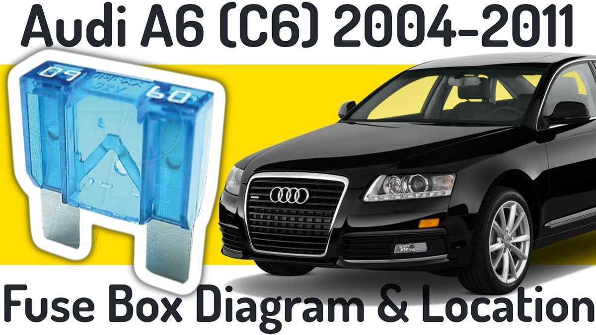 2007 audi a6 fuse box diagram