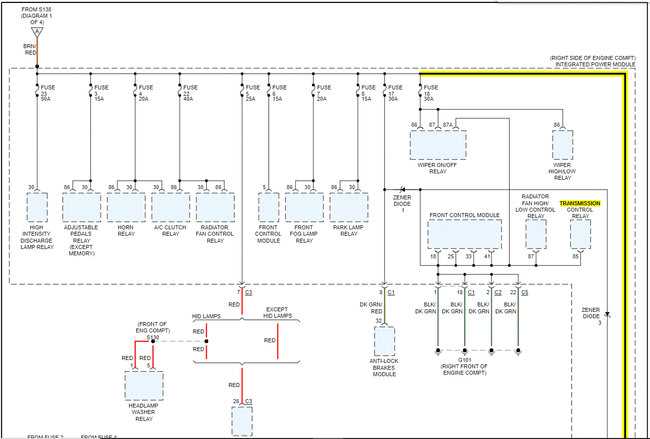 2007 dodge charger 3.5 l fuse box diagram