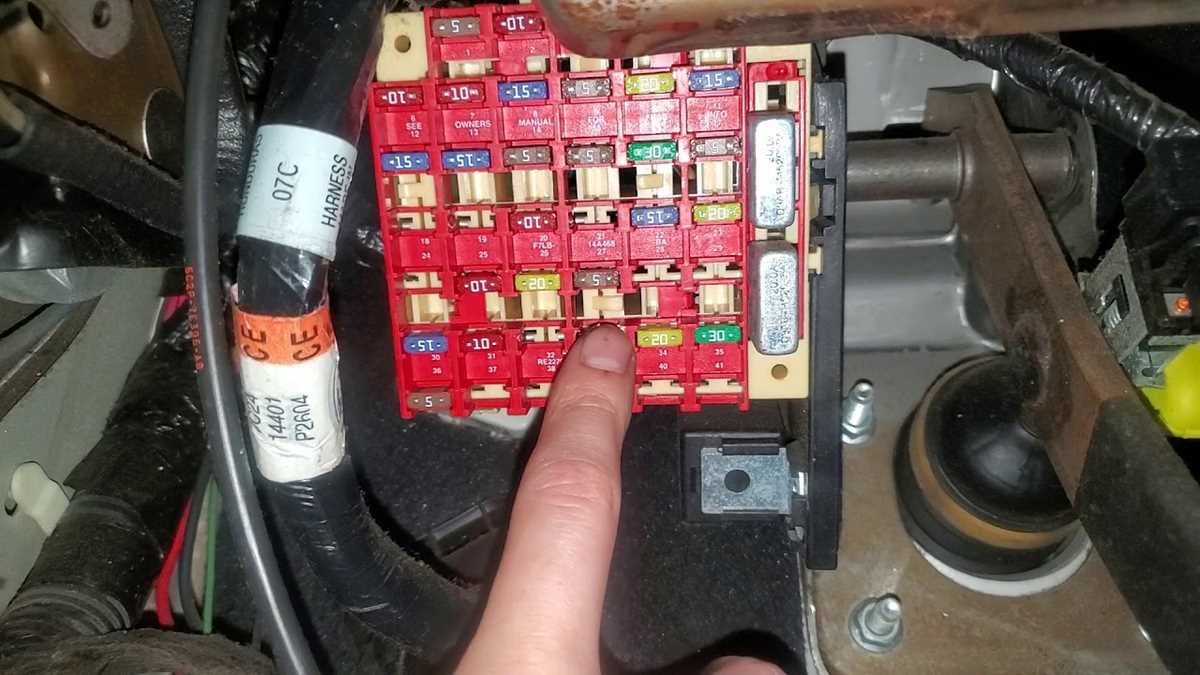 2007 ford econoline fuse box diagram