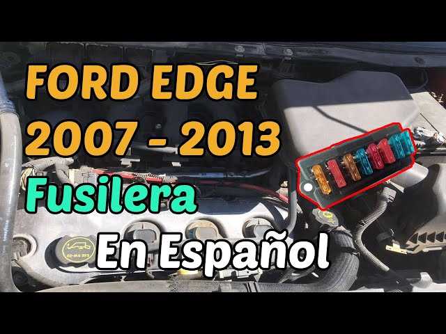 2007 ford edge fuse box diagram