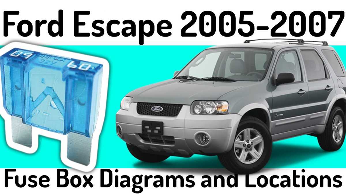 2007 ford escape hybrid fuse box diagram