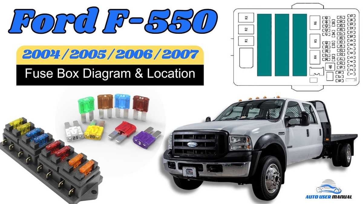 2007 ford f550 fuse box diagram
