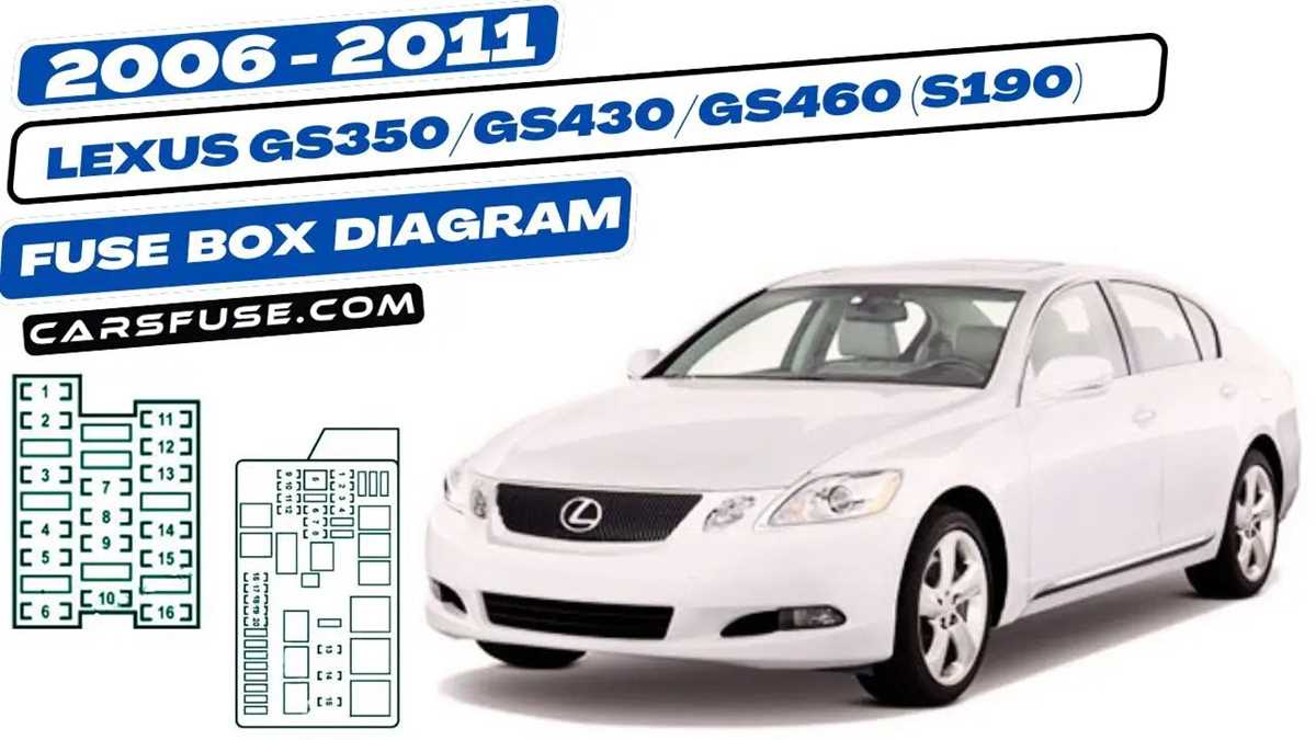 2007 lexus gs 350 fuse box diagram
