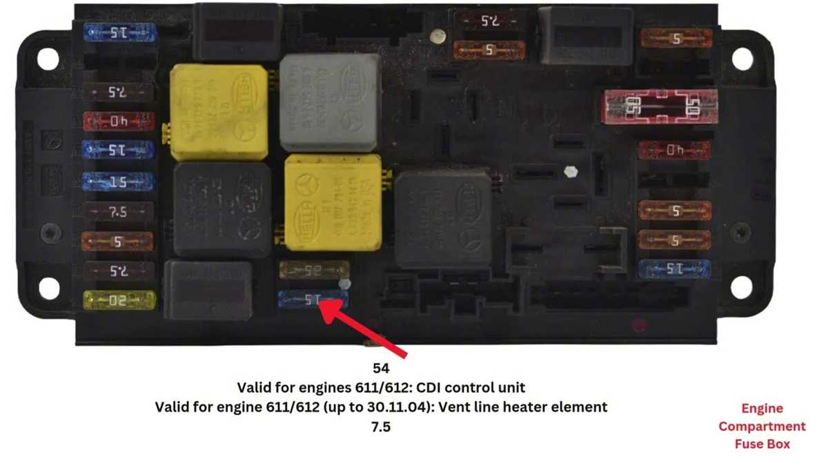 2007 mercedes c230 fuse diagram