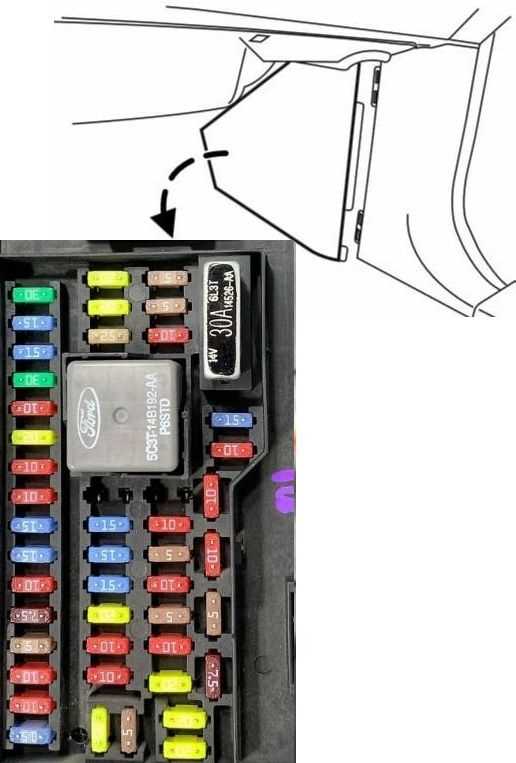 2007 mustang v6 fuse box diagram