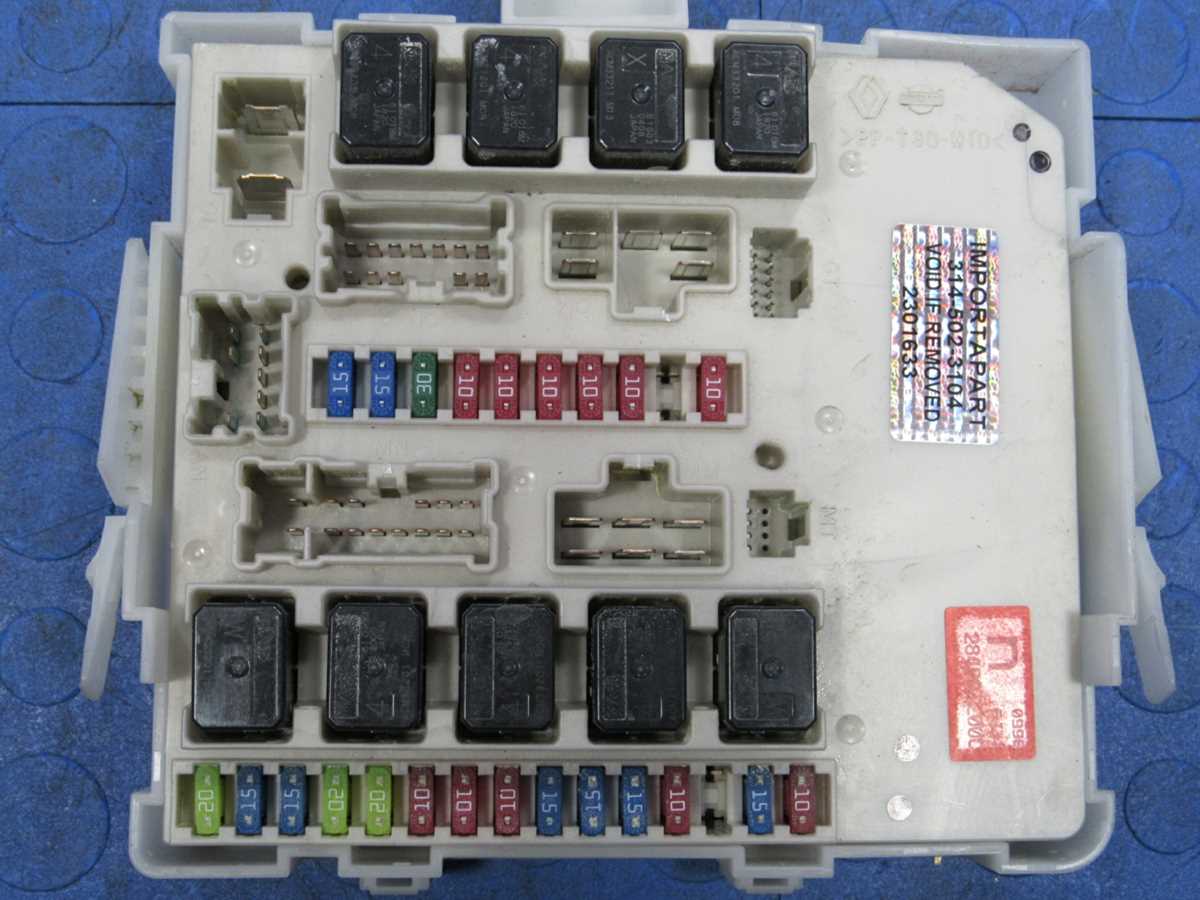 2007 nissan titan fuse diagram