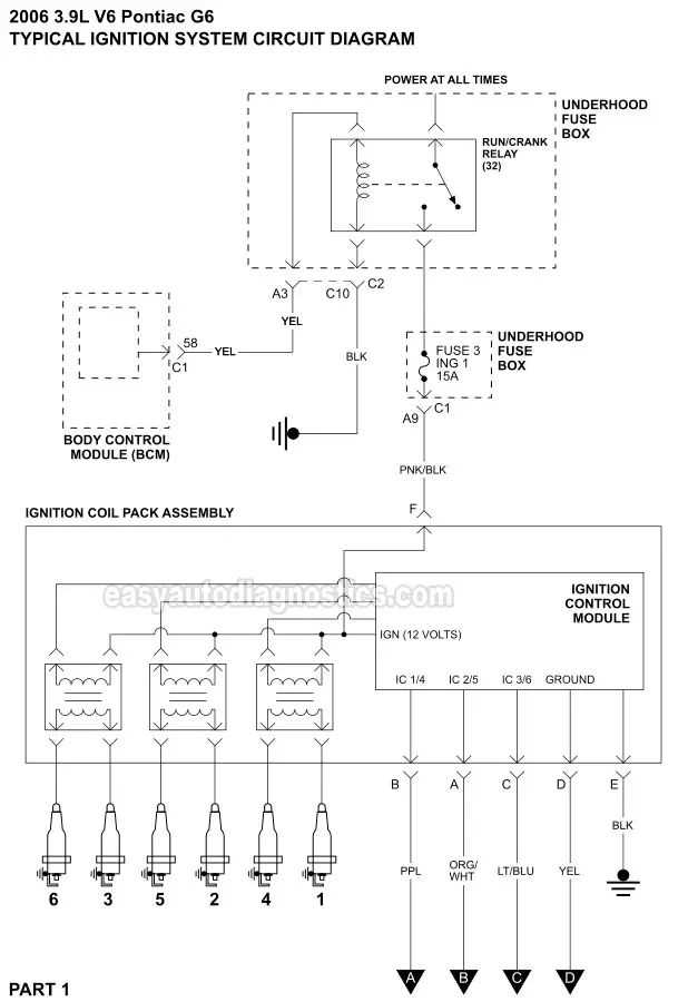 2007 pontiac g6 trunk fuse box diagram