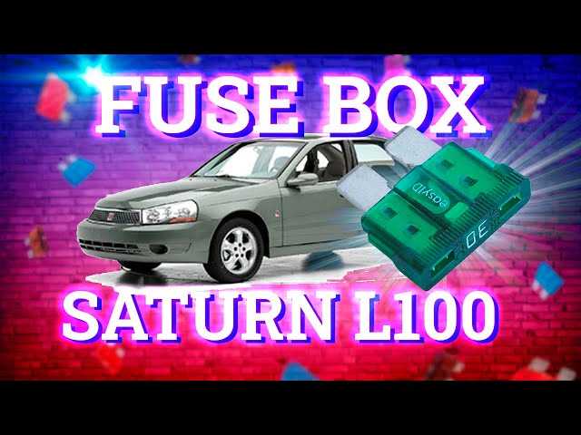 2007 saturn ion fuse diagram