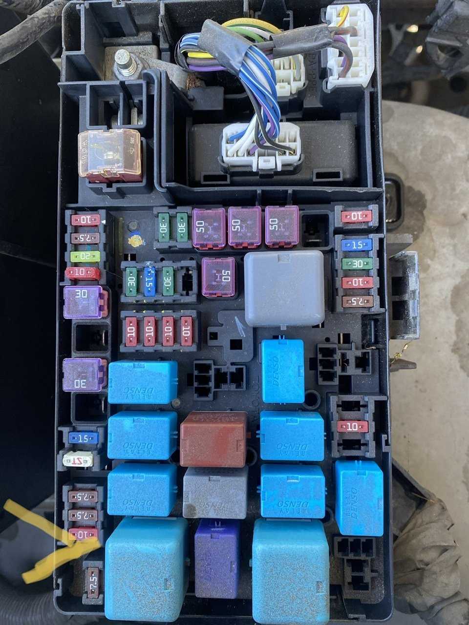 2007 toyota tacoma fuse diagram