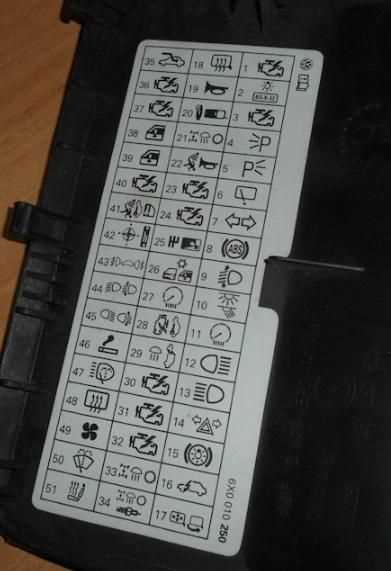 2007 vw passat wagon fuse box diagram
