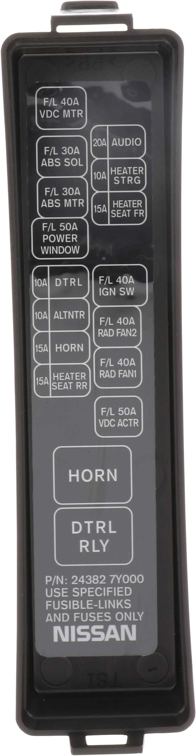 2007 altima fuse box diagram