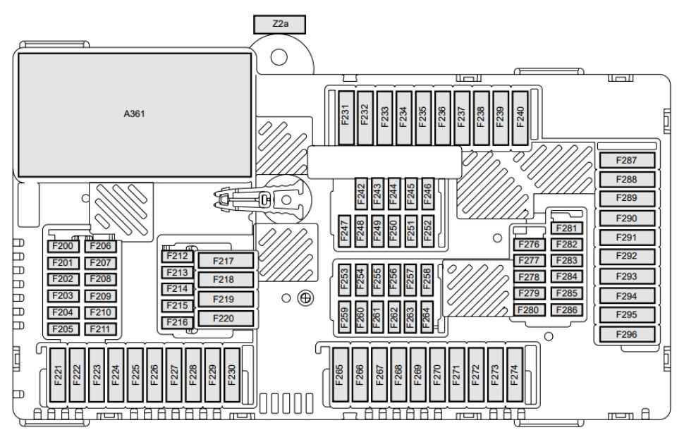 2007 bmw x3 fuse box diagram