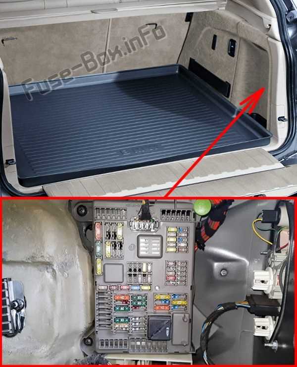 2007 e90 fuse box diagram