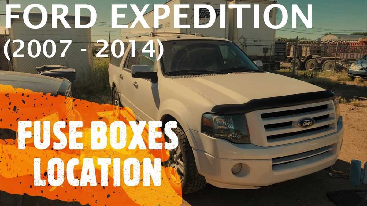 2007 ford expedition fuse diagram