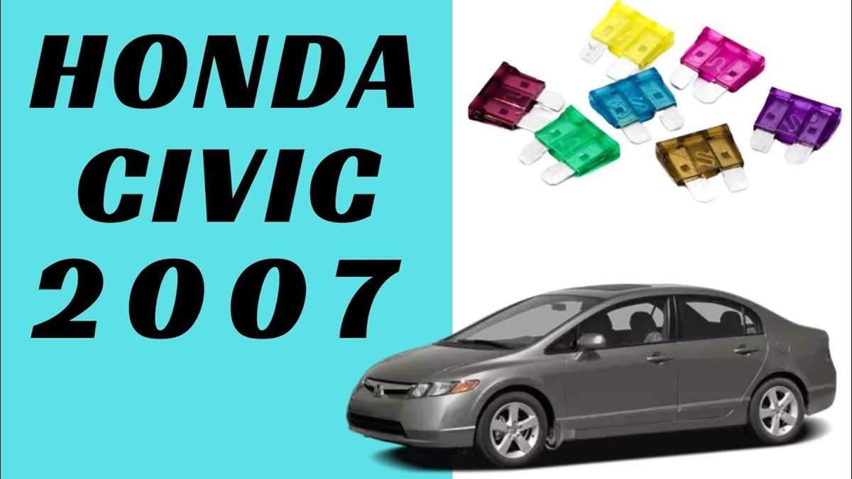 2007 honda civic si fuse box diagram