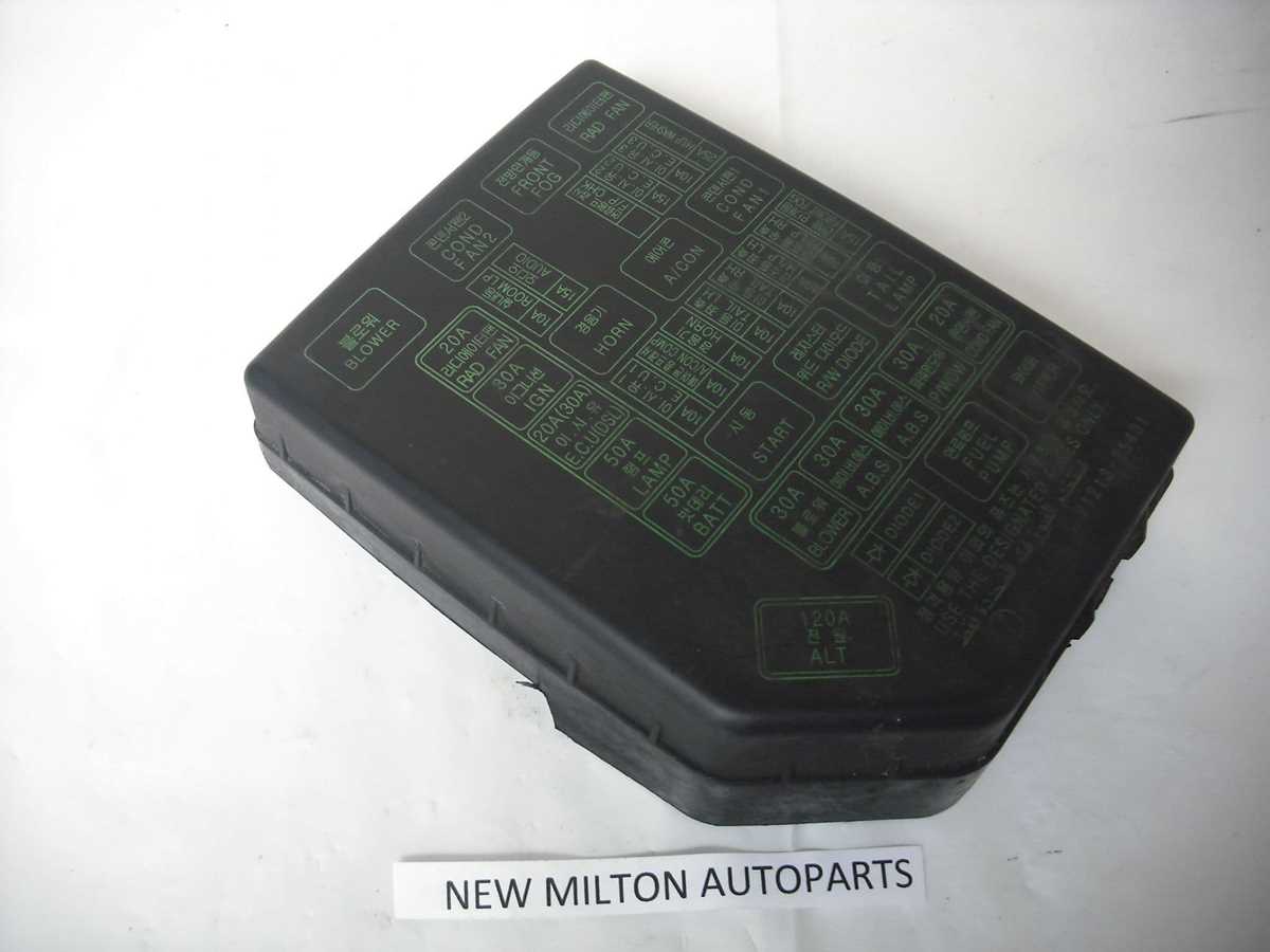 2007 hyundai accent fuse box diagram