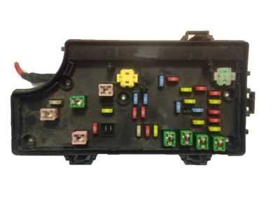 2007 jeep compass fuse panel diagram