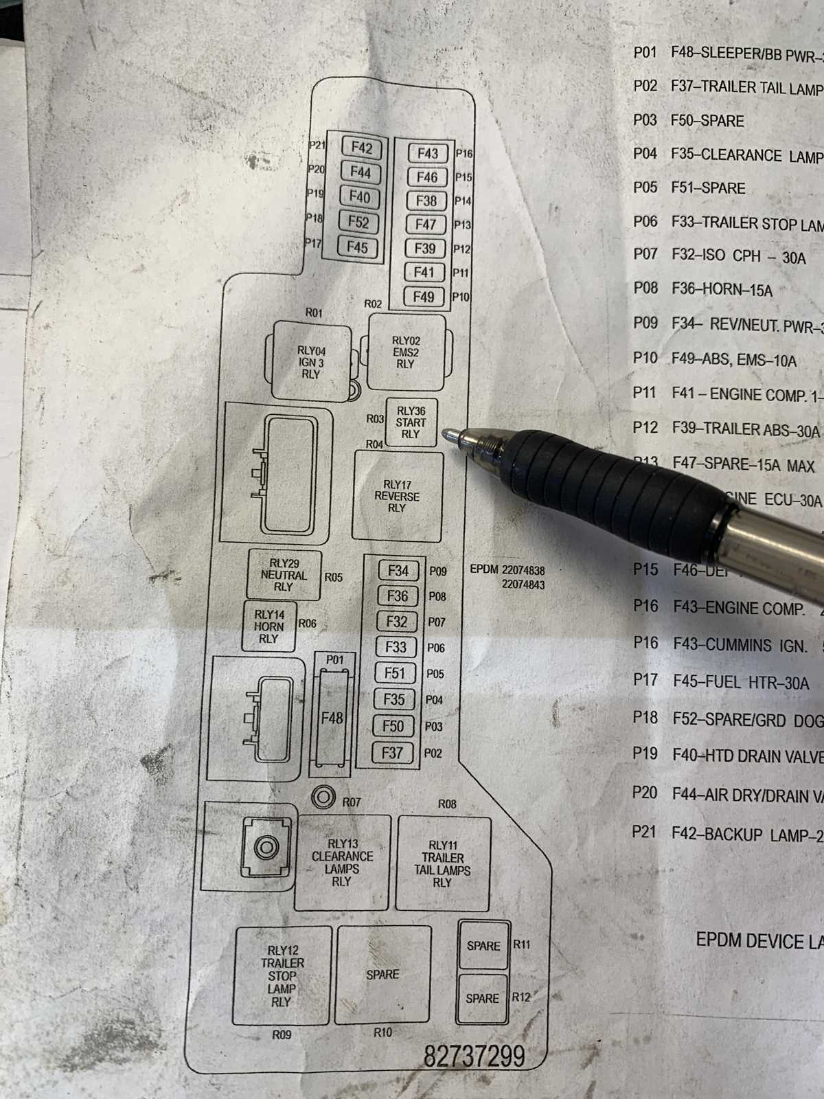 2007 mack ctp713 fuse diagram