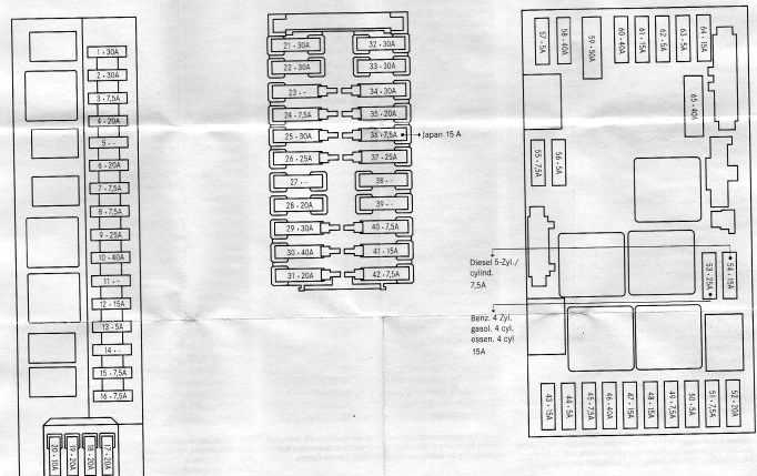 2007 mercedes clk 350 fuse diagram