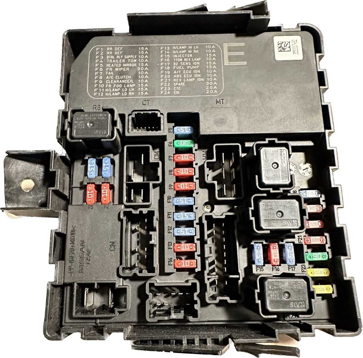 2007 nissan pathfinder fuse box diagram