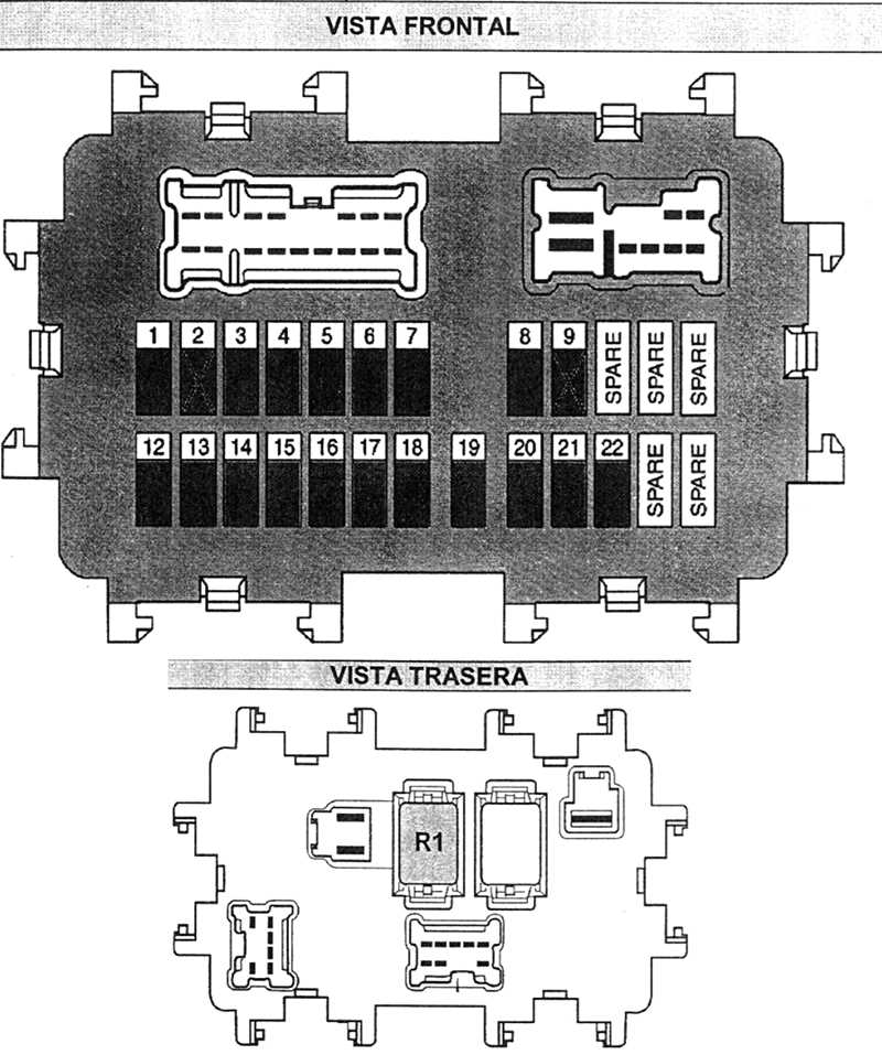 2007 nissan xterra fuse diagram