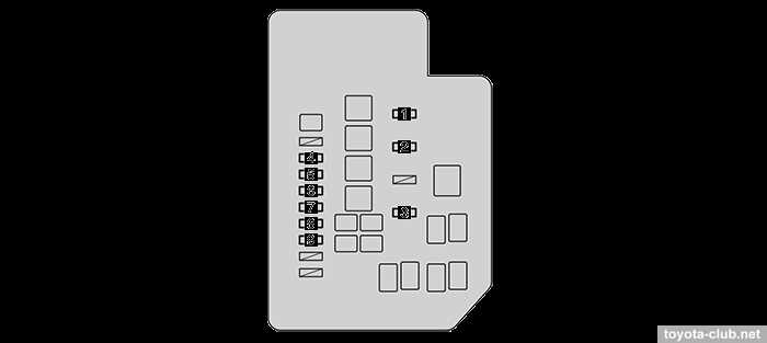2007 scion tc fuse panel diagram