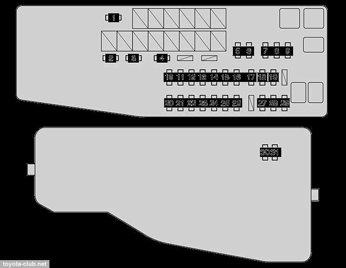 2007 toyota camry fuse diagram