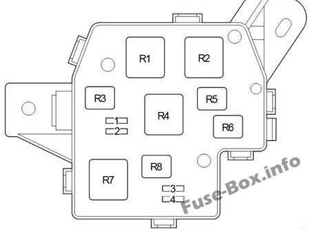 2007 toyota yaris fuse diagram