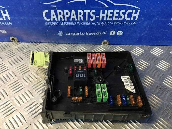 2007 volkswagen eos fuse box diagram