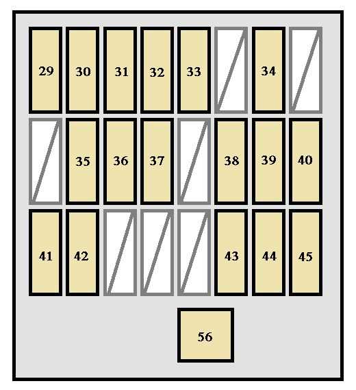 2008 4runner fuse box diagram