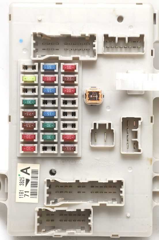 2008 4runner fuse box diagram