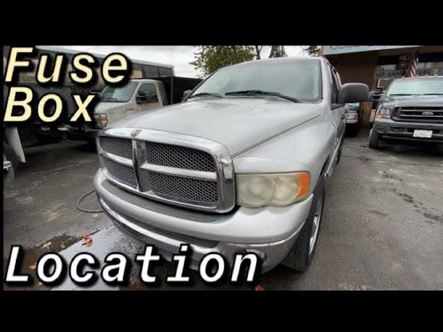 2008 dodge ram 1500 5.7 fuse box diagram