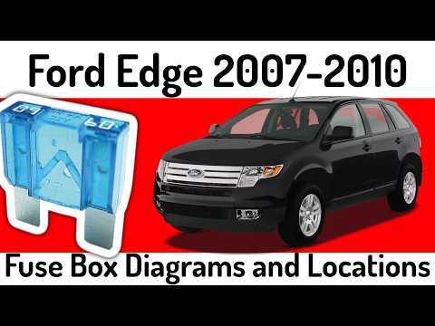 2008 ford edge under hood fuse box diagram