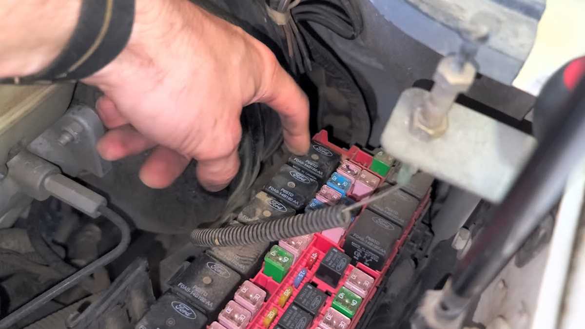2008 ford f250 diesel fuse box diagram
