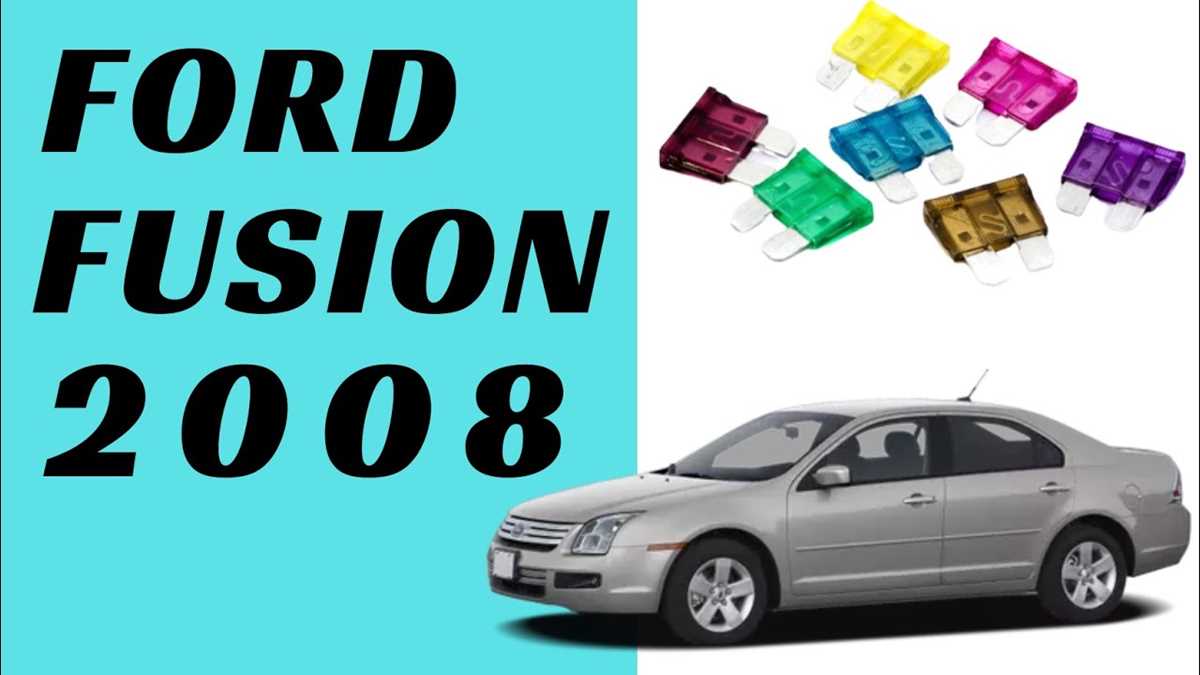 2008 ford fusion fuse box diagram