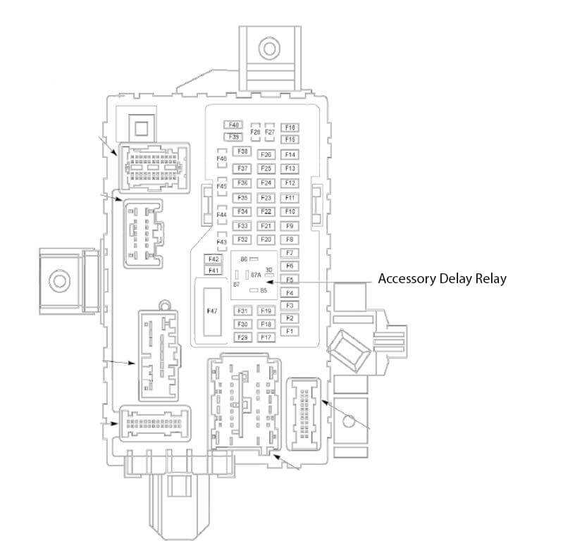 2008 ford mustang v6 fuse box diagram