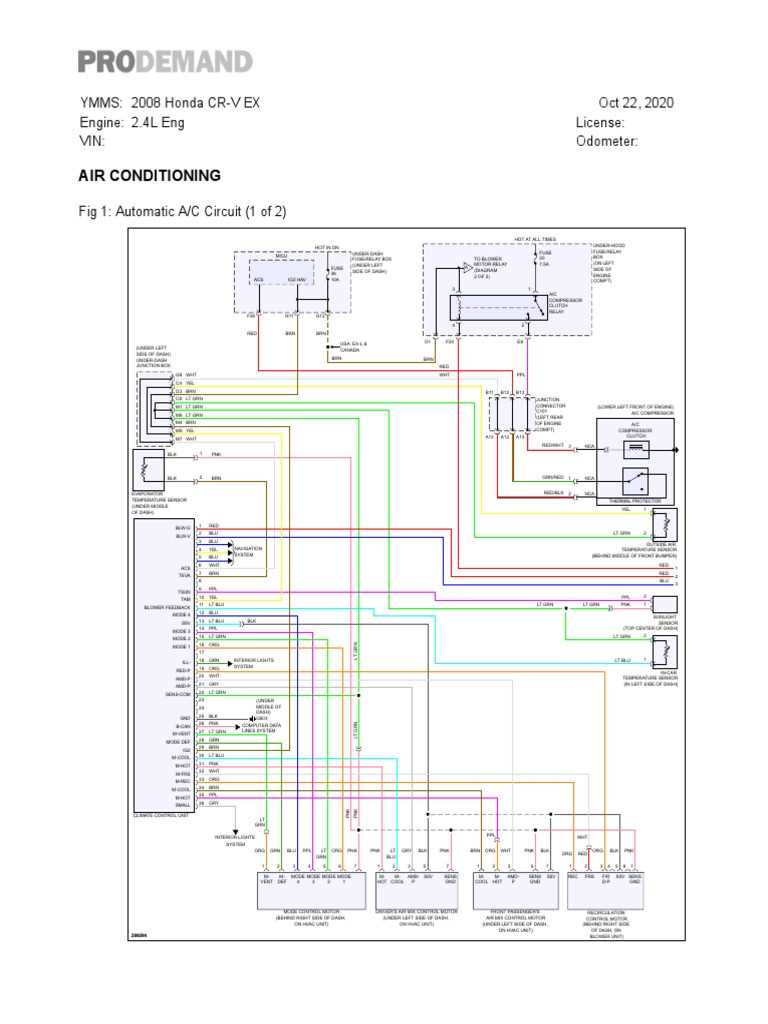 2008 honda crv fuse box diagram