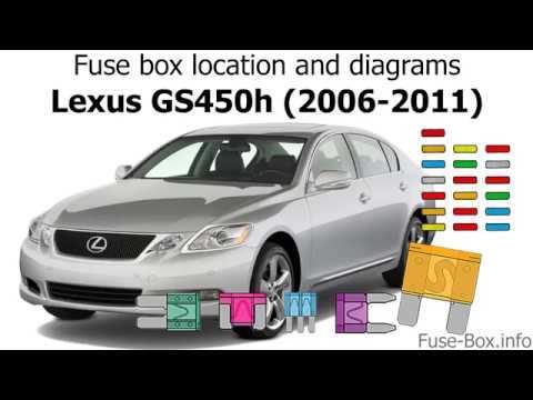 2008 lexus gs 350 fuse box diagram