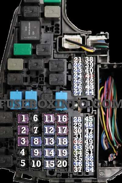 2008 mazda cx9 fuse box diagram