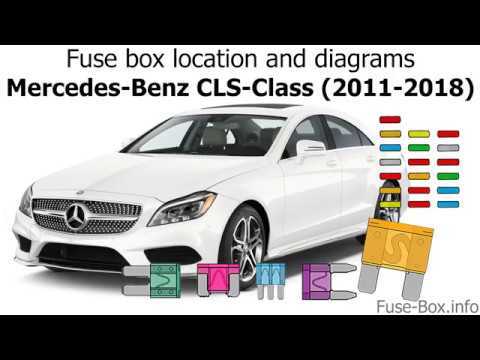 2008 mercedes cls550 fuse box diagram
