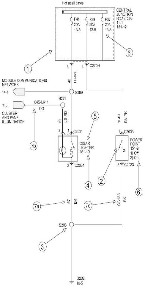 2008 mustang v6 fuse box diagram
