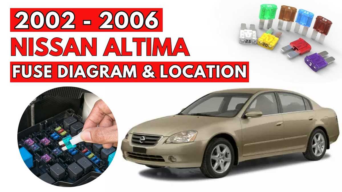 2008 nissan altima 2.5 fuse box diagram